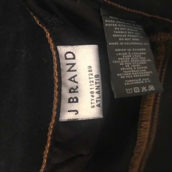 J Brand 8112 Mid Rise skinny jeans Atlantis 23 - Picture 8 of 8
